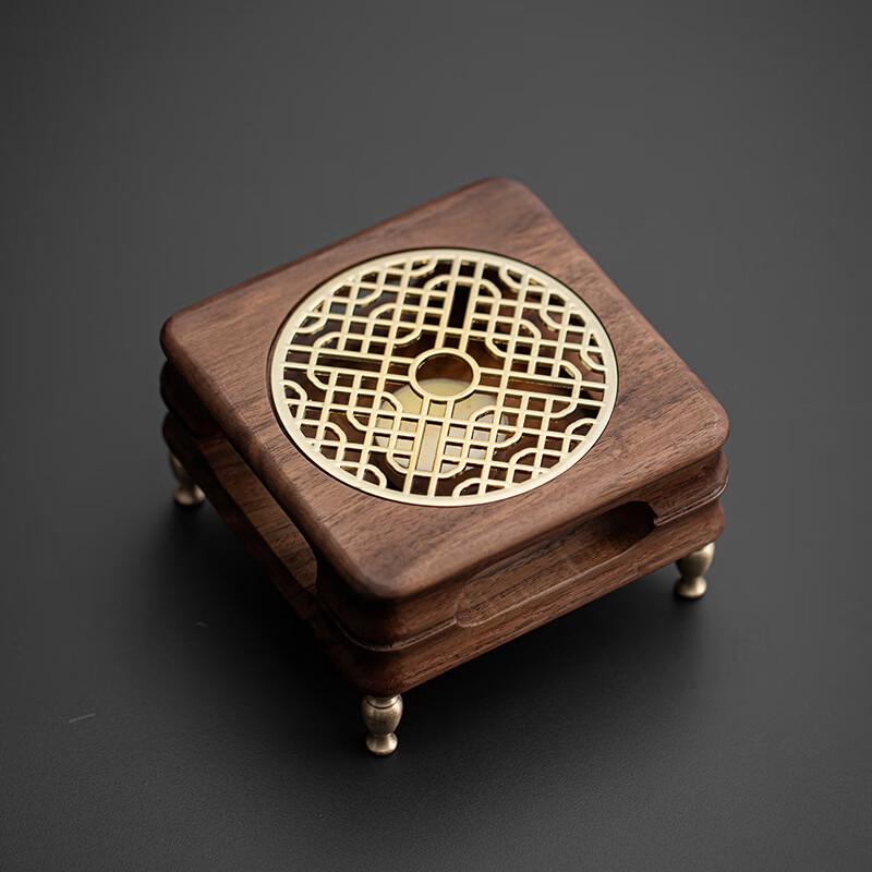 Black Walnut Wood Candle Tea Warmer