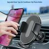 Stable Dual Anti-Shake Rotating Car Phone Holder for Air Vent Navigation
