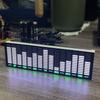 Multi-mode Voice Control Music Spectrum LED Pickup Rhythm Analyzer Light Display Audio Level Indicator VU Meter Atmosphere Lamp