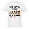Unisex Stop Racism Its Okay To Be Asian Awesome T Shirt Vintage Cotton Crewneck T Shirts For Unisex