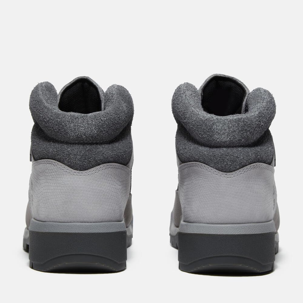 Timberland Waterproof Field Medium Grey Size Size Men's Boots, Nubuck, 8.0 (TB0A6DSWEL81), 26.0cm