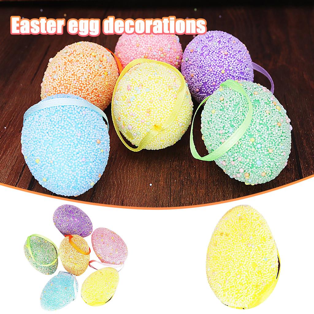 Easter Foam Decorations Easter Holiday Party Home Furnishing Pendants