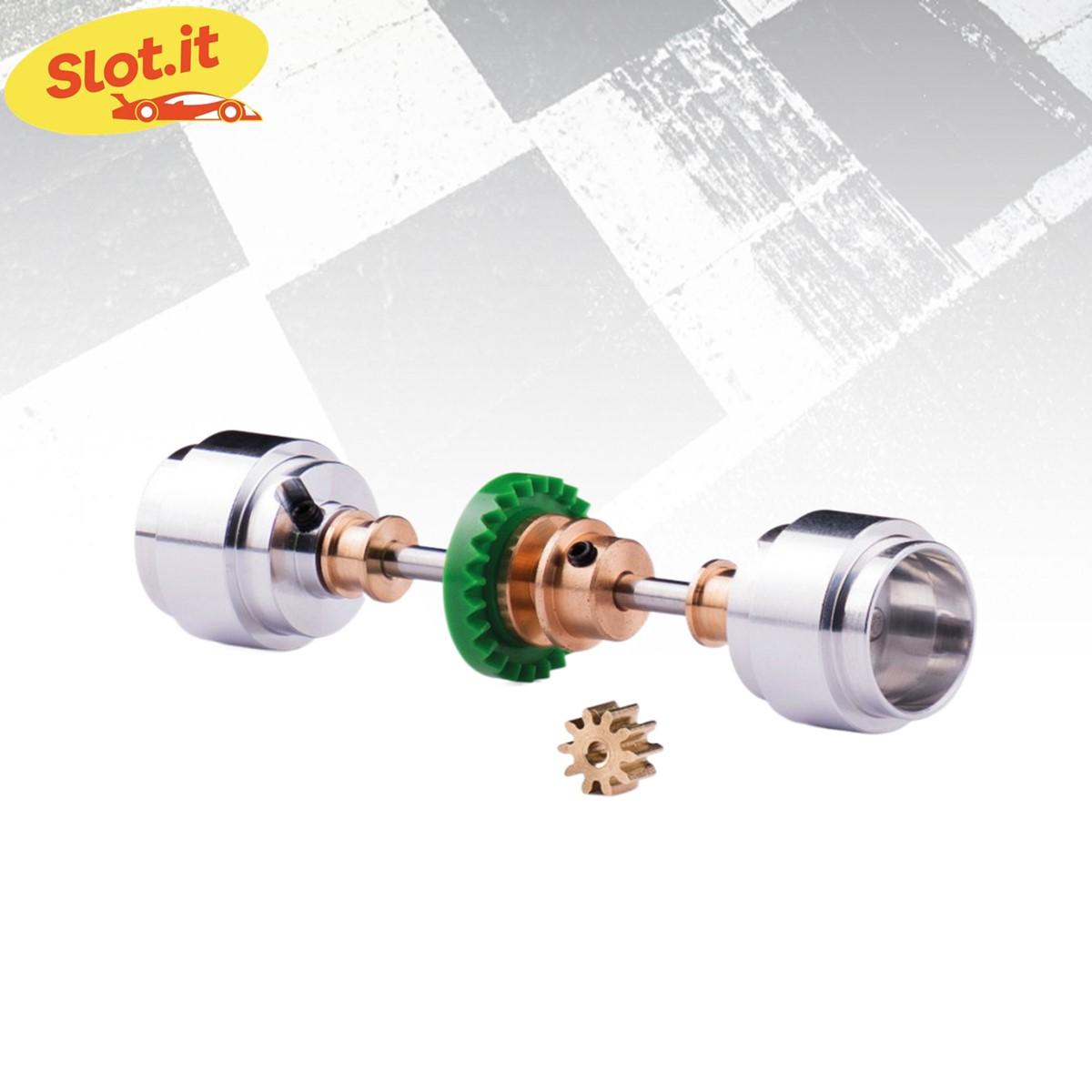 Slot Car detaļas 1:32 Riepas/Motors/Startera komplekts