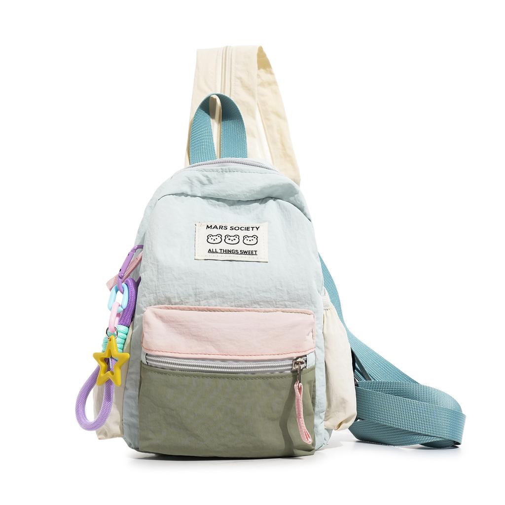 Schulranzen Koreanische Version von hochwertigem Schüler-Schulranzen Große Kapazität Freizeit Sport Eltern-Kind-Rucksack Outdoor-Reise Freizeitrucksack