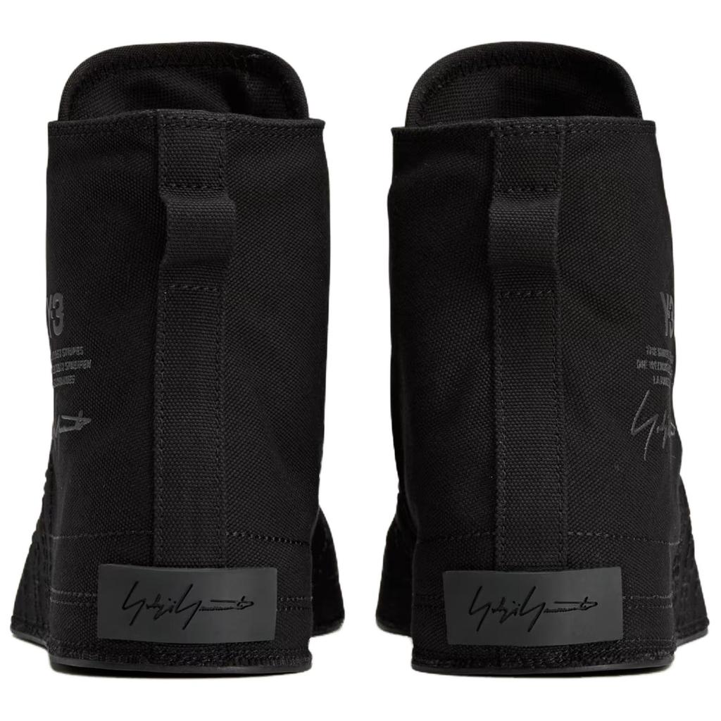 Adidas Y-3 Nizza High Triple Black Adidași Unisex JR8804