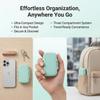 New Portable Pills Organizer Compact Pill Organizer for Home Travel Lightweight and Practical Pill Case 1 Day 3 Times Small