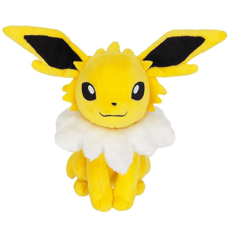 Sanei Boeki Pokemon ALL STAR COLLECTION Jolteon (S) W11 X D16 X H19cm Plush Toy Pokemon PP111
