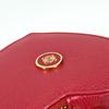 LOEWE Anagram logo heart Wallet Coin Compartment coin purse Leather Red