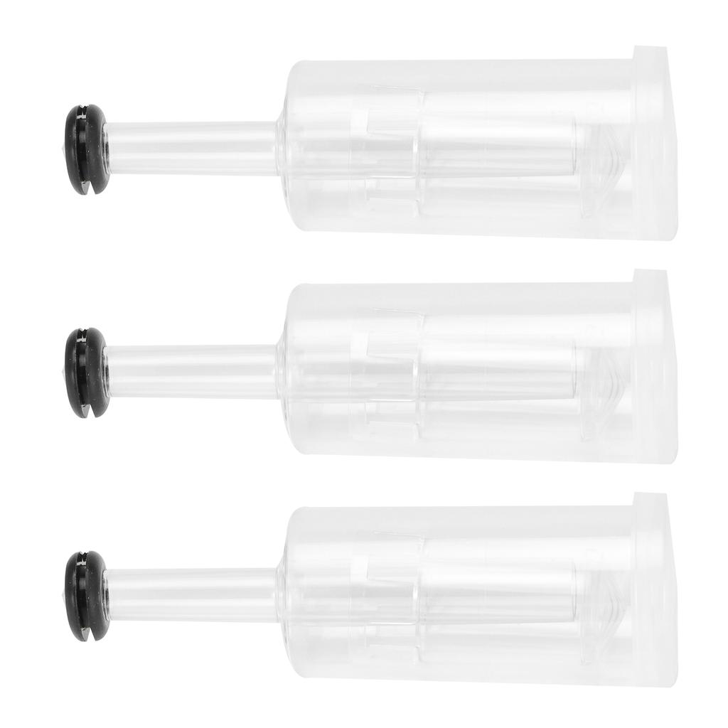 3Pcs Homebrew Air Lock with Sealing Ring for Beer Wine Fermentation Brewing Accessory