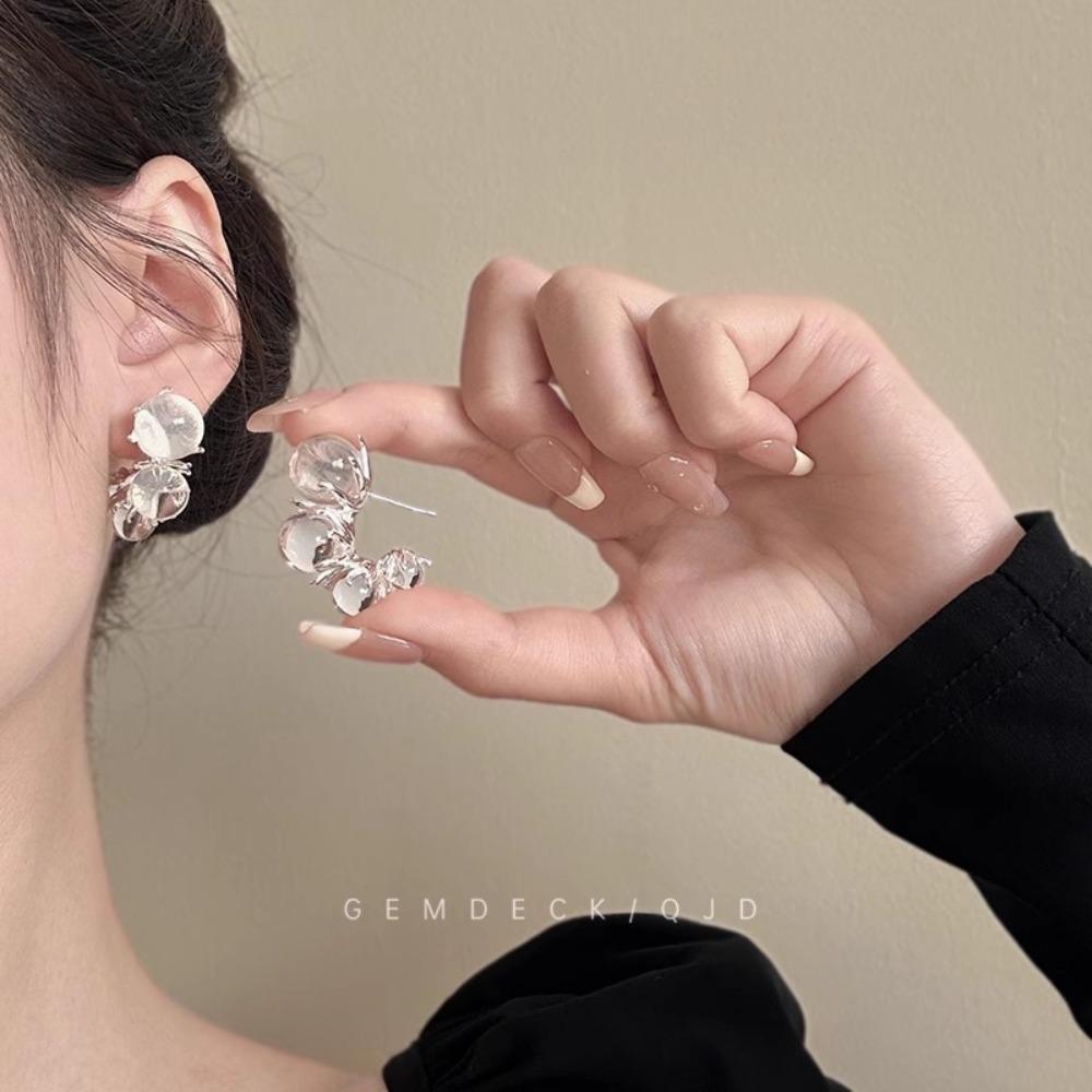 Long Fringed Earrings Feel Exaggerated Temperament Long Stud Earrings Birthday Dinner Earrings Earrings