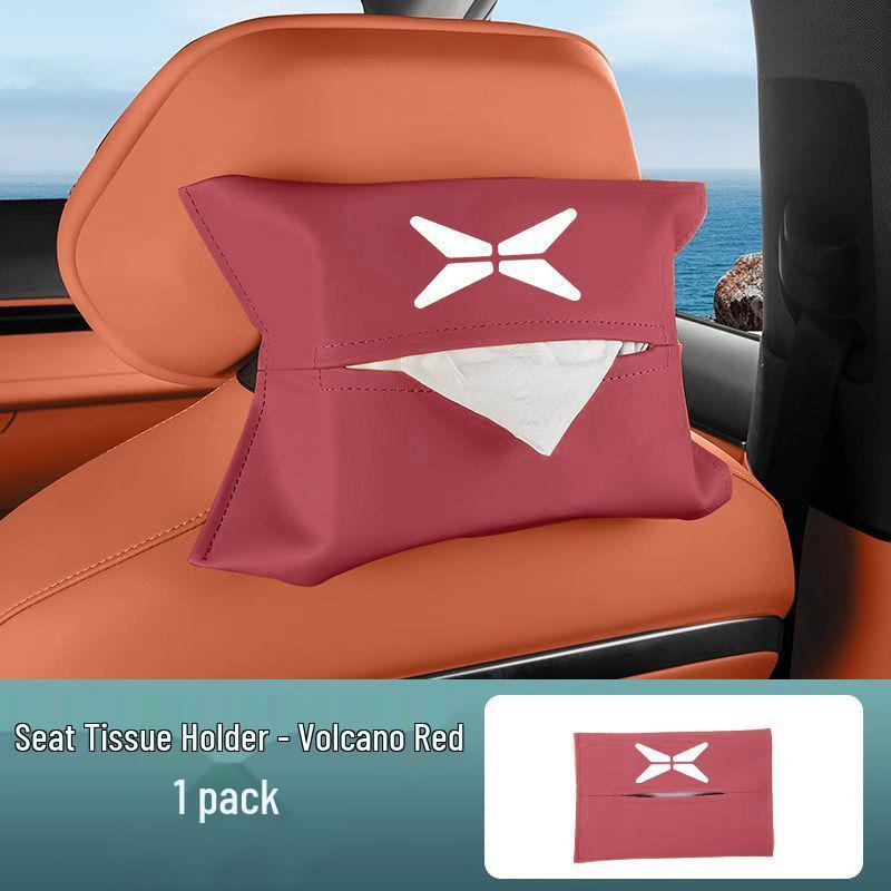 

XPeng Car Tissue Holder: High-End Armrest or Seat Hanging Storage Box Standard