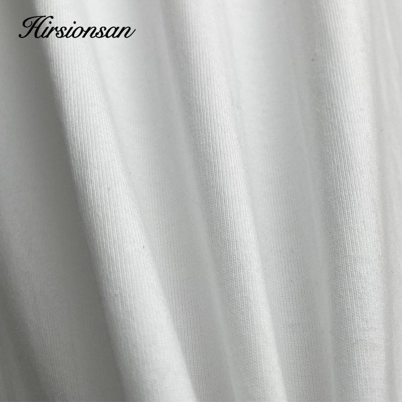 Hirsionsan Basic O-neck 100% Cotton T Shirt Women Loose Oversized Pullover Chic Cusual Tees Female Tops Girl Clothing 16 Colors