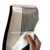 Hangzhou silk 111 mulberry silk scarf Nordic simple striped silk scarf women's 71cm square scarf scarf shawl