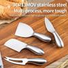 Cheese Cutlery Set Stainless Steel Cheese Knife Cutting Pizza Jam Fruit Fork Butter Knife Mini Cake Bread Knife