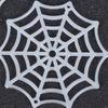 20 Pcs Spider Web Felt Coasters Plastic Coasters Horror Decor Fashion Gifts