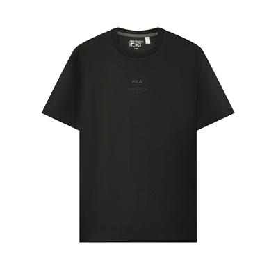White Simple Comfortable Versatile Casual T-Shirt Men Tops Black F11M623120FBK