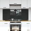 Kitchen Splashback 2 pcs Dark Grey 70 x 60 cm Tempered Glass