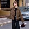 Abbigliamento in Cotone Morbido Taglie Forti per Donna Giacche Imbottite in Cotone Invernali Cappotti Invernali alla Moda da Donna Abbigliamento Spesso in Cotone da Donna Stile Corto