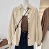 Women's Corduroy Shirt - Loose, Long Sleeve, Versatile Cardigan Jacket for Autumn 2025