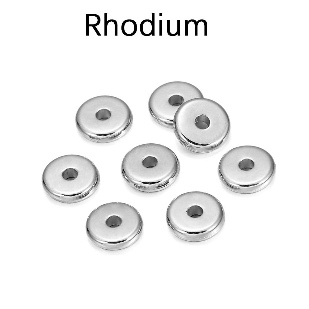 

150 шт./лот, пластиковые колеса, плоские, круглые, плоские свободные разделительные бусины для DIY браслета, изготовления ювелирных изделий, принадлежности ручной работы, аксессуары