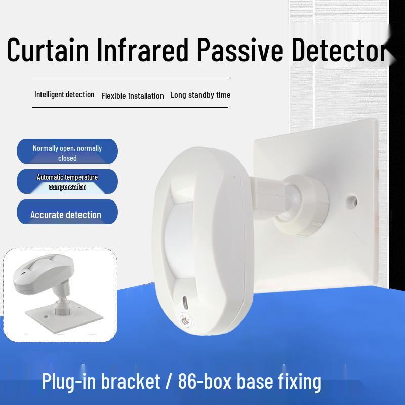 Wired Infrared Detector Alarm System for Doors and Windows No
