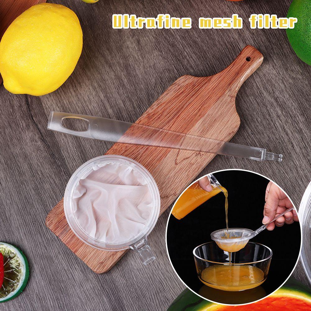 Ultra-fine Kitchen Tools Mesh Strainer Fine Mesh Filter Oil Skimming Spoon Milk Coffee Filter