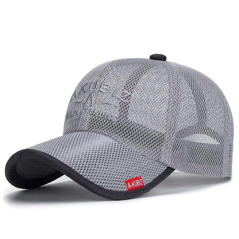 ZHENYUEQI Летняя дышащая сетчатая кепка от солнца Adjustable