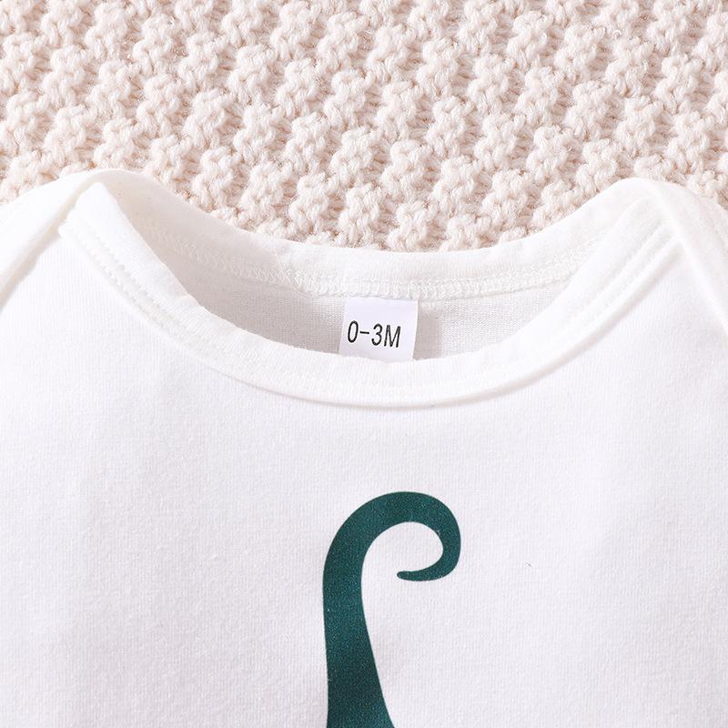 Halloween Pumpkin Jumpsuit + Bowknot Mesh girls Skirt + Headscarf Three-Piece Set children's clothing