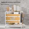 Multifunctional Kitchen Knife and Chopping Board Rack