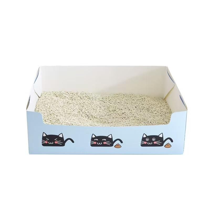 Disposable Cat Litter Box PP Waterproof Cat Toilet Oversized Folding Cat Portable Outdoor Temporary Car Box Cat Toilet Special