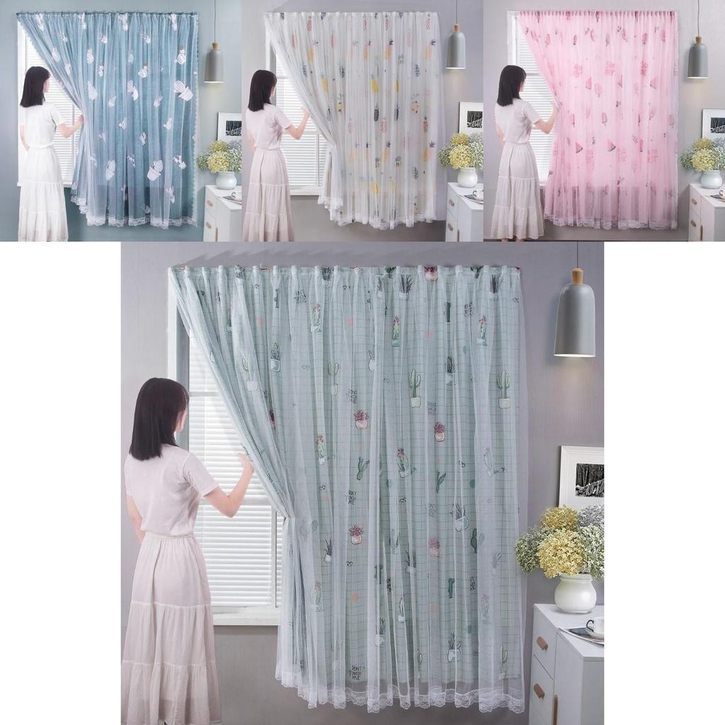 Elegant Blackout Curtain With Velcro Installation For Perfect Bedroom Shading And Decoration