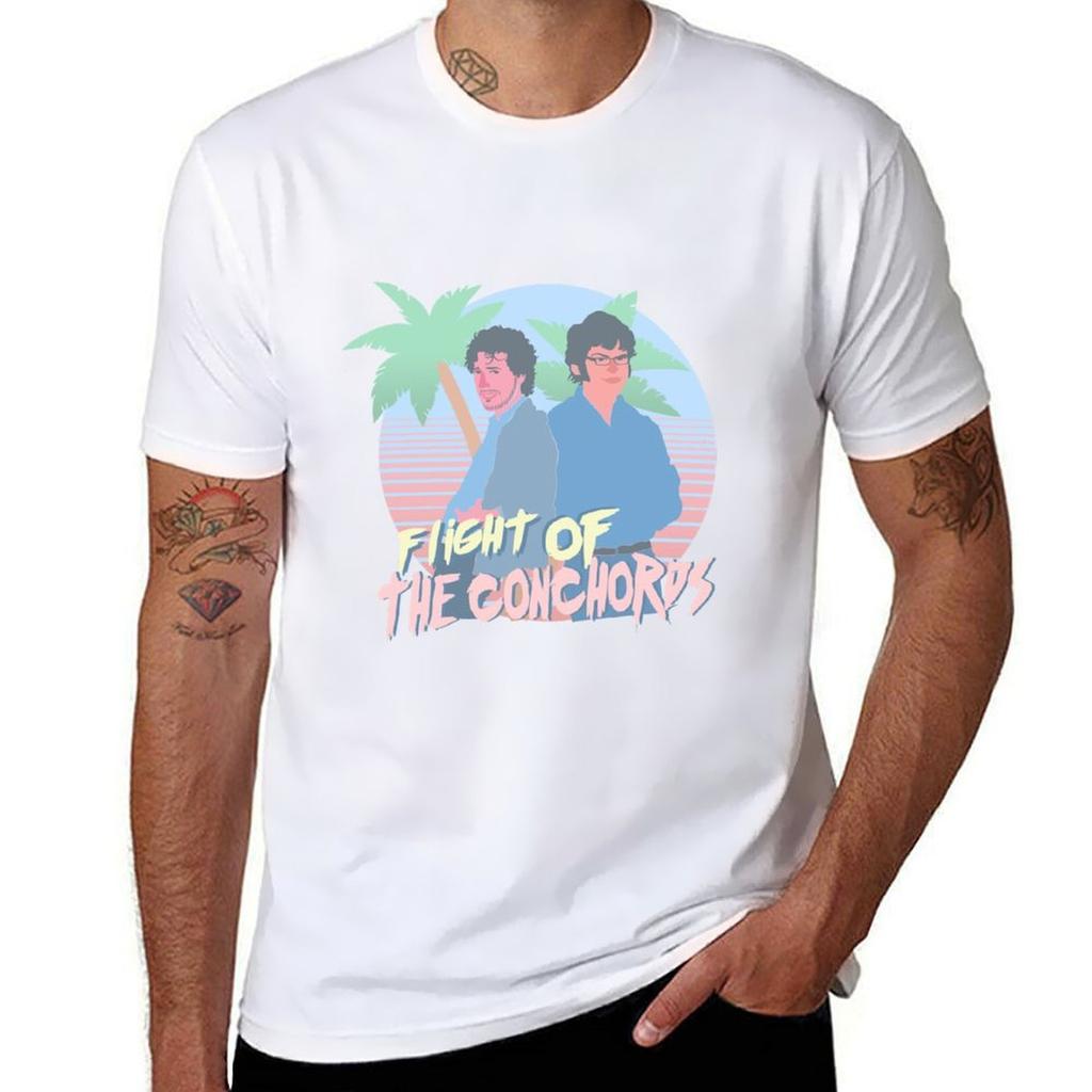 Flight Of The Conchords 80s Vibes Tshirt High Quality Durable Tshirt