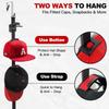 Hat Rack for Door - Two-Way Hanging Caps with Display Hooks and Hanger, Hat Organizer for Baseball Caps