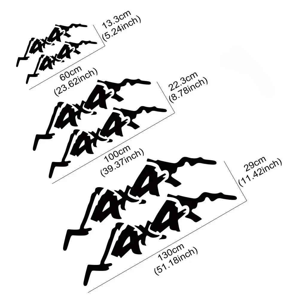 4X4 OFF ROAD Sport Mountain Graphics Sticker Pickup Trunk Car Body Door Side Decor Vinyl Decals Stripes For Honda Ridgeline