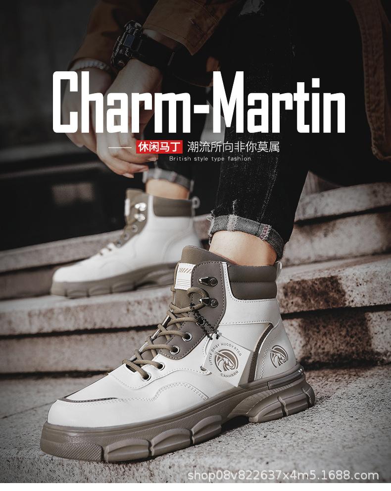 Fashion 2025 New Men's Sneakers Running Shoes High Top Fashion Casual Shoes Outdoor Mountaineering Travel Shoes Zapatos Para Hombres