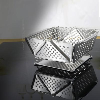 Portable Folding Barbecue Outdoor Small Oven Camping Camping Picnic BBQ Barbecue Small Carbon Grill