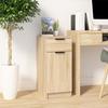VidaXL Office Cabinet Sonoma Oak 33.5x50x75 Cm Engineered Wood811505