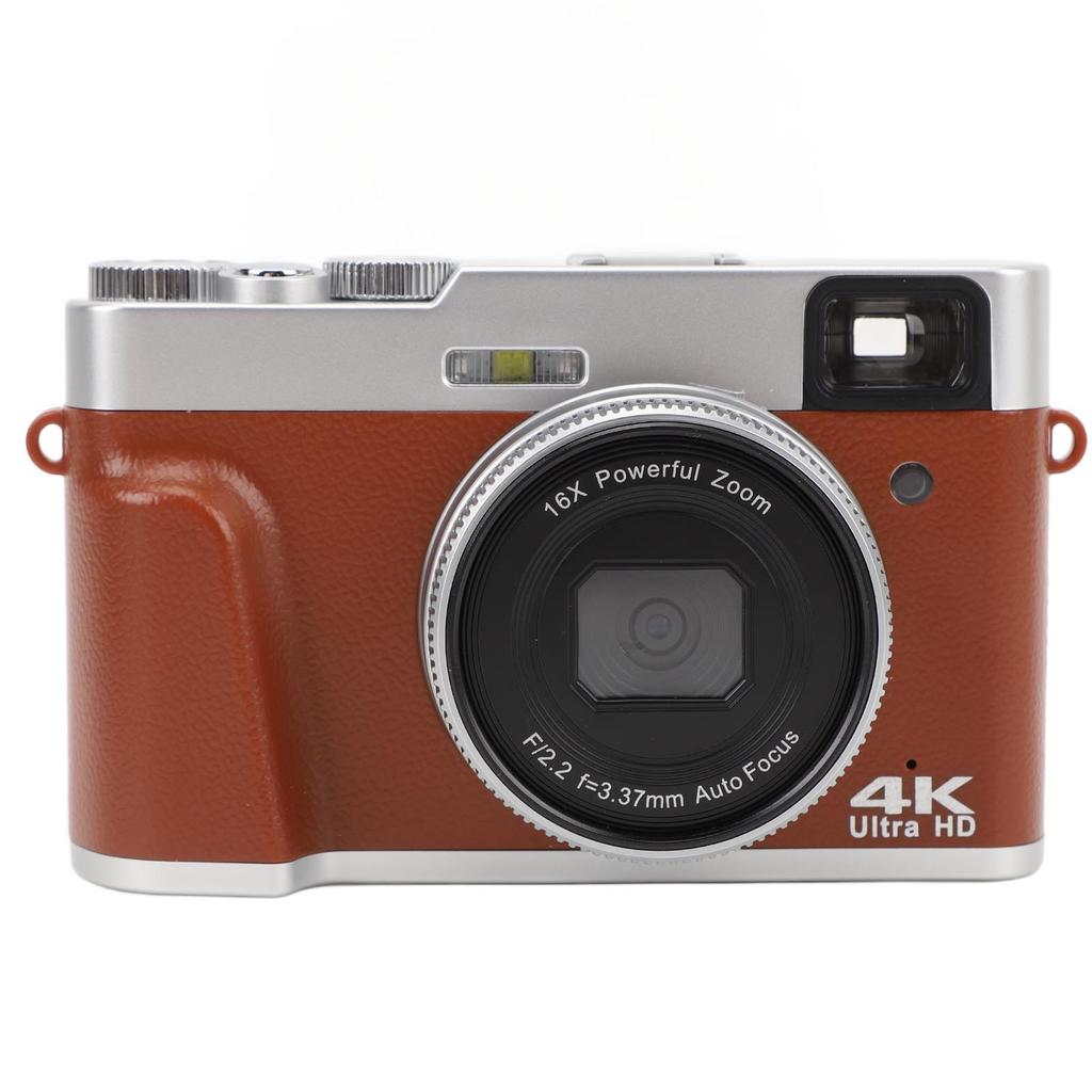 4K Digital Camera 48MP 16 X Optical Zoom 2.8 Inch IPS Screen Anti Shake Auto Focus Travel Video