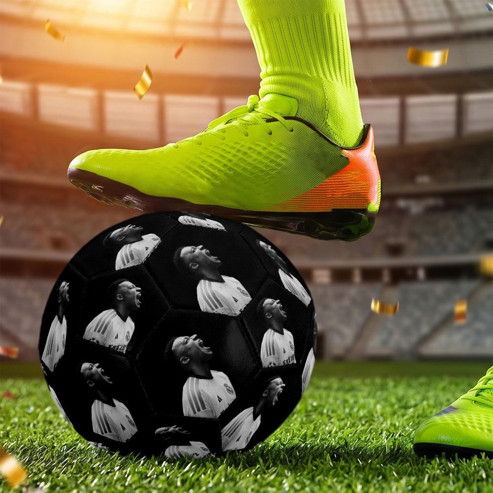 Mbappé Soccer Ball Size 5 Football Machine Sewn Indoor Outdoor Training and Matches Surprise Collection Gift Perfect Birthday Christmas Gift Idea