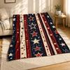 Patriotic Stars And Stripes Coral Fleece Blanket