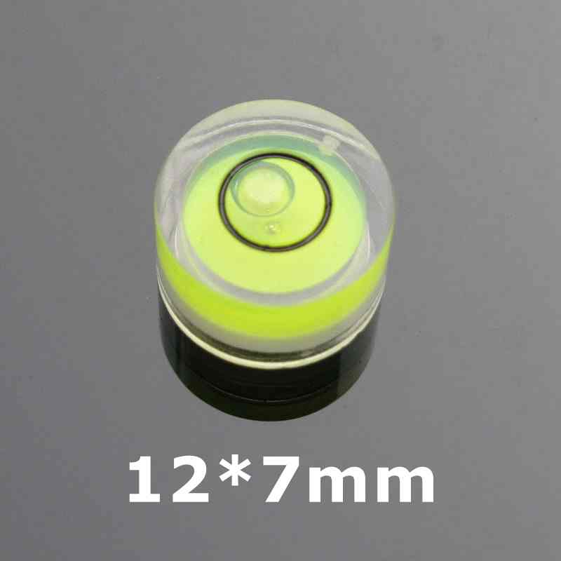 Variety Models available Round bubble level mini spirit level Bubble Bullseye Level measurement instrument