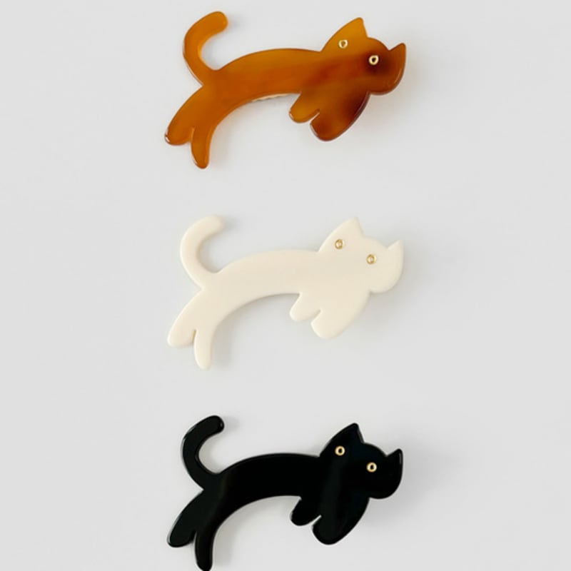 FANTASTIC PLANET Night Cat Hair Pin (3colors)