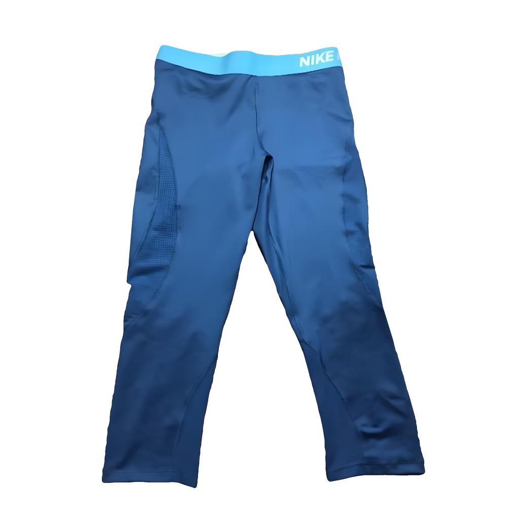 New Nike Pro Sports Pants Women's Blue 831934-457