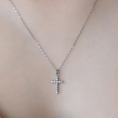 Bijoux Cross Pendant Necklace NZ2493