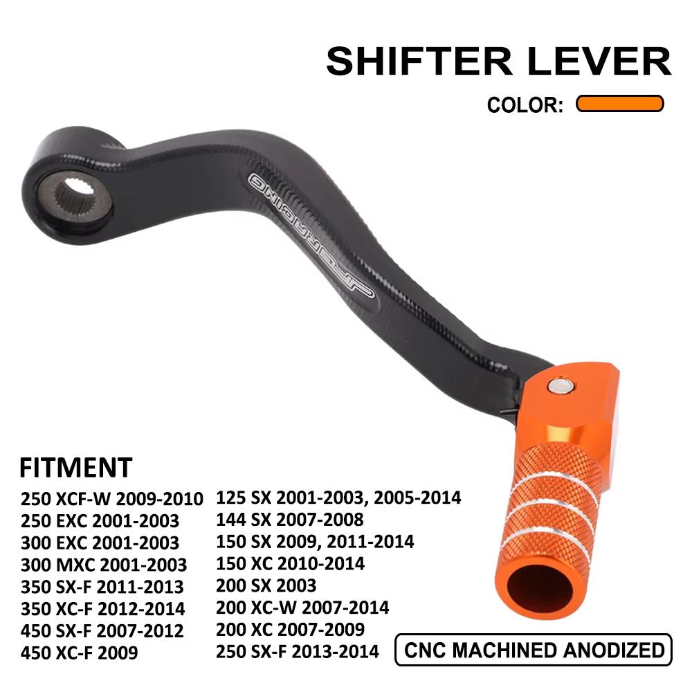For Ktm SX XC XCW SXF XCF XCFW EXCF EXC 125 144 150 200 250 350 450 500 530 Foot Brake Lever Pedal Gear Shift Lever Pedal Sets