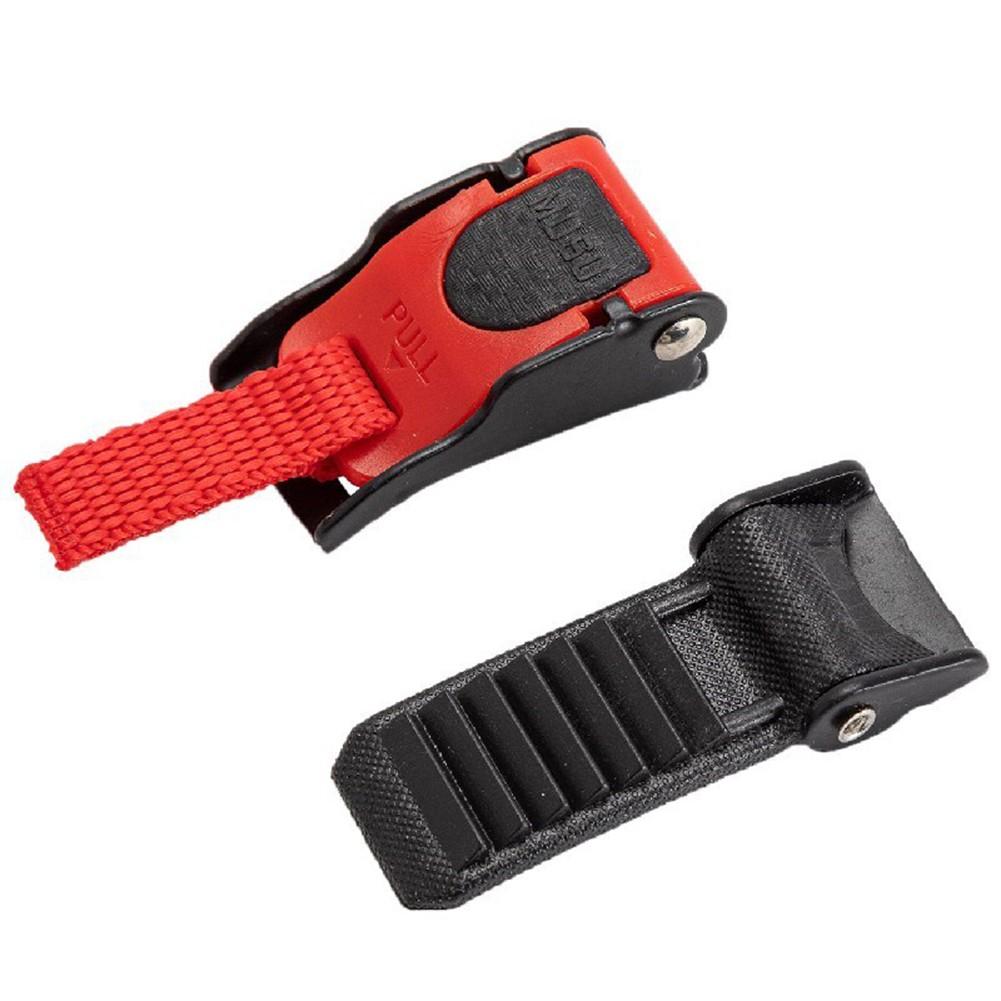 Fastener Motorcycle Helmet Buckle ABS Easy To Install