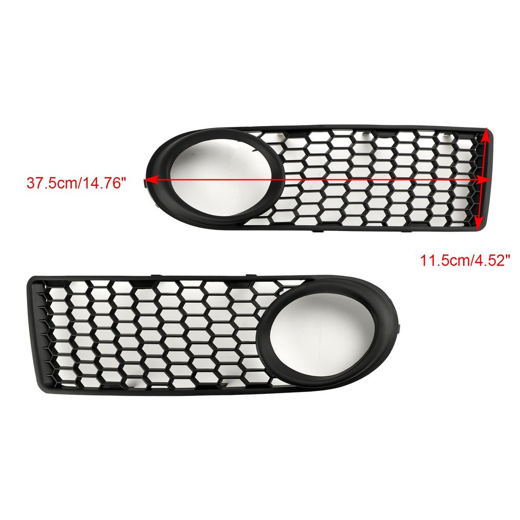 Front Bumper Fog Light Grille Fit VW Volkswagen Beetle & Beetle Convertible