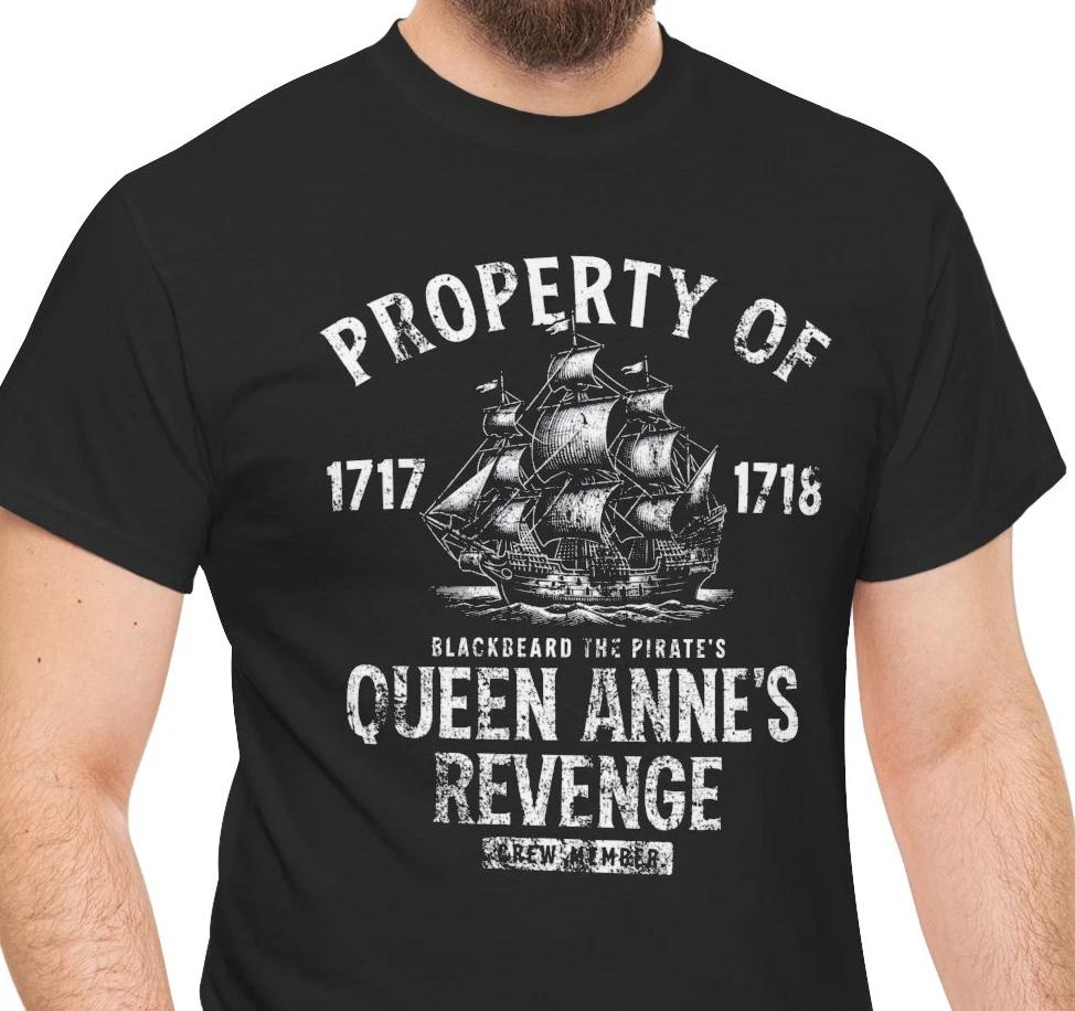 Queen Anne s Revenge Ship Graphic T shirt | Pirate Ship 1717 1716 S