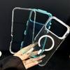 Magnetic Glitter Lens Holder Case for Apple iPhone 14/15Pro/16/17Promax