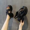 Thick-soled Small Women's Sandals Summer New Wear Fashion Versatile Muffin Height Increase Casual Sports Women's Sandals